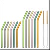 Sir Finley Monkey Glass Straws Short & Long (Pack of