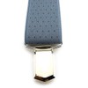 TigerTie Unisex Y-Shaped Braces with 3 Extra-Strong Clips, Colour with