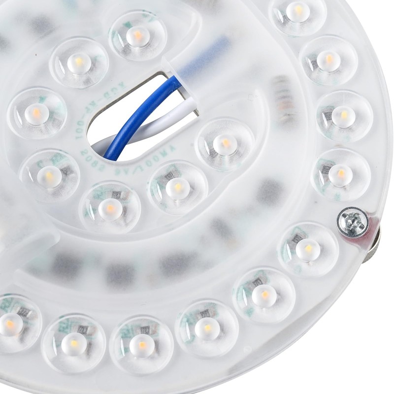 HAOLEDI 3.94'' 18W LED Ceiling Fan Light Retrofit Kit, Ceiling