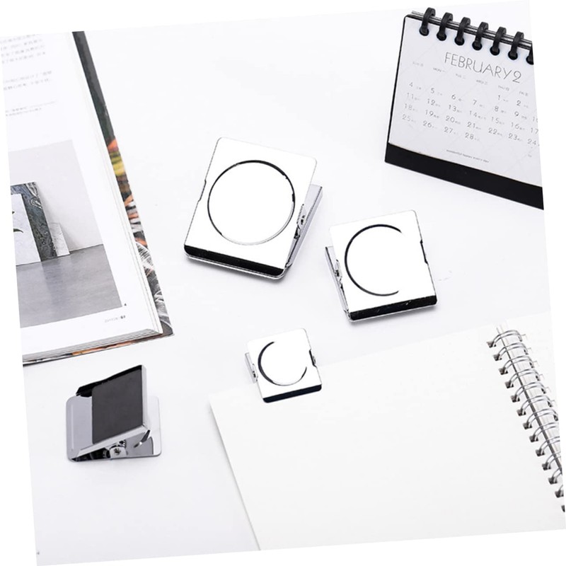 FUNOMOCYA 8Pcs Magnetic Clip Strong Magnet Holders for Paper Whiteboard