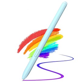 Reemplazo de Lápiz Galaxy Tab S6 Lite para Galaxy, Lápiz Inteligente Altamente Sensible con 5 Puntas, para Tableta SM P610 SM P615 (Azul)