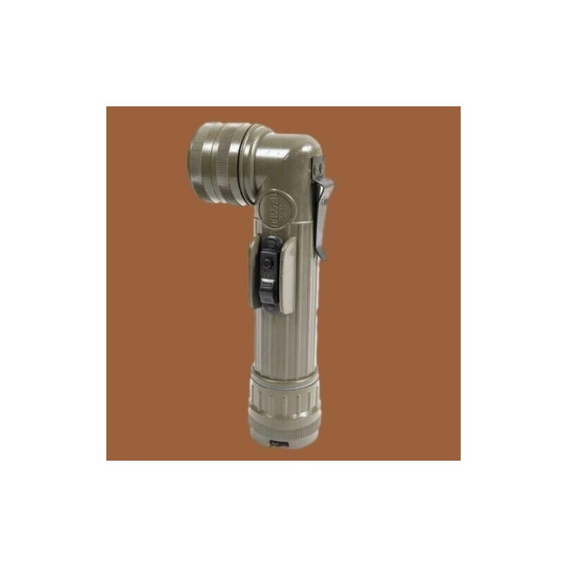 Fulton U.S MILITARY ISSUE ANGLE HEAD FLASHLIGHT FULTON MX-991/U OD