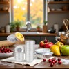 50PCS Silver Mini Pie Tins, Round Tart Pie Foil Pans,