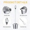 Retro Style Tea Leaf Mesh Strainer Infuser Set - 6
