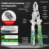 Tuvilo Electrical Pliers, Foldable Alloy Steel Multitool with Insulated-Grip,Wire Stripper,Electrical