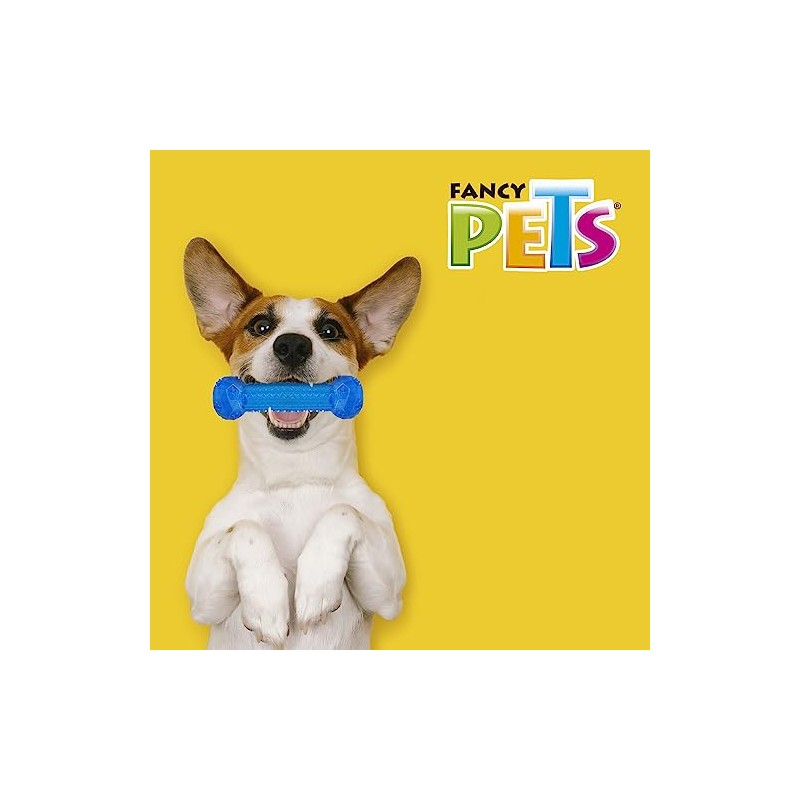 Fancy Pets Juguete Mancuerna Prisma Chico con Sonido para Perros