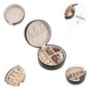 uxcell Travel Jewelry Box for Women Girls Birthday Gifts, Small