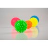 Sport-Tec Soft Hedgehog Ball, Diameter 6 cm, Neon Orange, Various