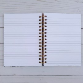 Votum Journal Notepad Notebook Pink Anemone Flowers Floral Lined Sheets 6x8.5 in