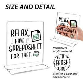 Funny Office Desk Decor Boss Day Work Gag Gifts Women Men Coworkers Colleague Boss Lady Birthday Christmas Employee Appreciation Gift Desk Accessories Cubicle Decor Acrylic Sign