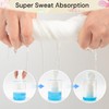 10-Pcs Bra Liners for Sweat Cotton Interdry Bra Liner, Washable