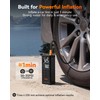 WOLFBOX HyperFlow19 Tire Inflator Portable Air Compressor,150 PSI Cordless