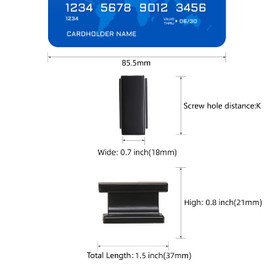 Cotykiley 10 Pack Drawer Pulls Matte Black Kitchen Cabinet Knobs Solid Round Drawer Knobs Dresser Knobs Cabinet Hardware Zinc Black Knobs for Dresser Drawers