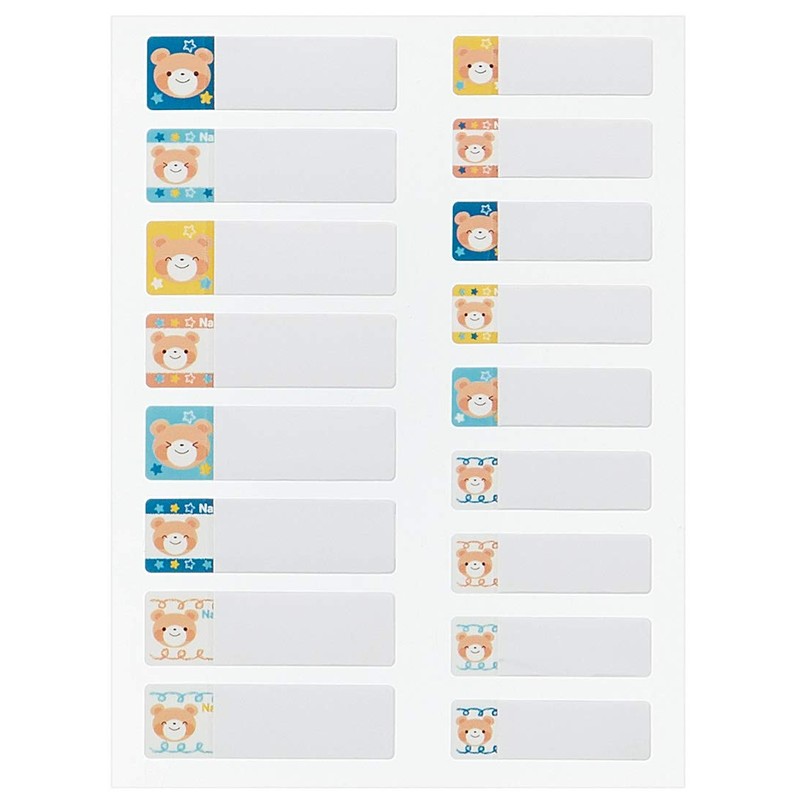 Skater SN1 Name Sticker Boy 17 Sheets