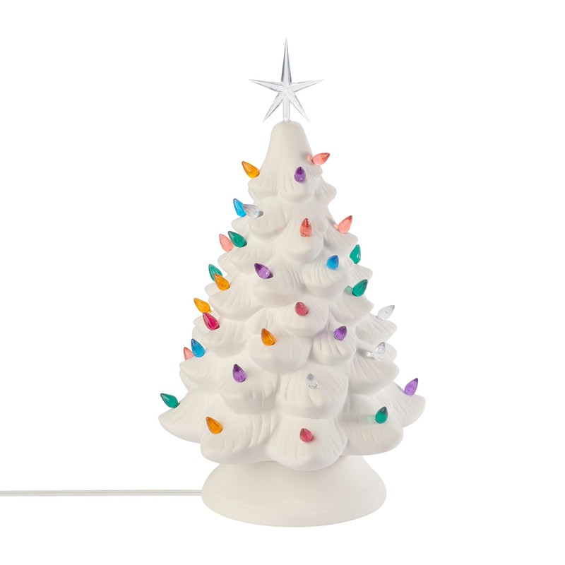 Creative Hobbies Ceramic Christmas Tree Replacement Lights, Medium Twist Light