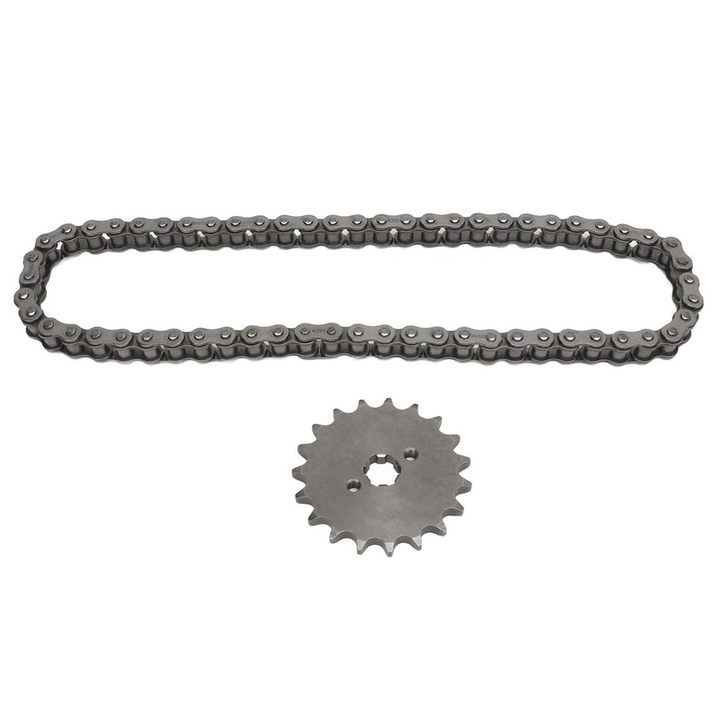 428 19T 17mm Sprocket with 428 60 Links Chain Steel