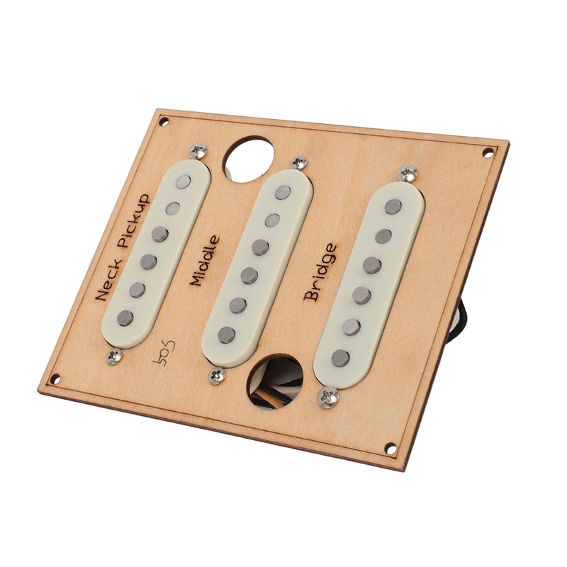Single Coil Pickup Set Neck Middle Bridge Alnico 5 SSS