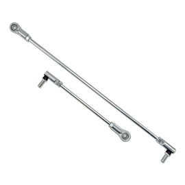 3/8-24 Short & Long Tie Rod Set w/Ends Replacement Fits Yerf Dog Go Kart Cart