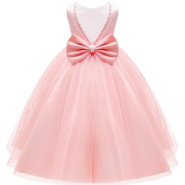 Jup'Elle Little Girl's Fancy Princess Party Dress - Perfec for Toddler and Baby Flower Girl Birthday, Pageants and Special Occasions Gown 5T