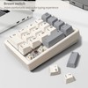 Kisnt Mechanical Number Pad,Hot Swappable Numpad Wired USB 17 Keys