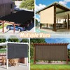 KANAGAWA Pergola Shade Cloth 10'X16' Customized Outdoor Sun Shade Cover
