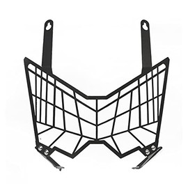 Worldmotop Motorcycle Headlight Grille Mesh Grill Cover Headlight Guard Protector Grill Cover Compatible with Kawasaki KLR 650 KLR650 KL650E 2008-2021