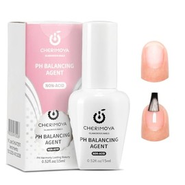 CHERIMOYA Deshidratador de Uñas sin Ácidos 15ml,PH Balancing Agent | Profesional Preparador de Uñas, Elimina Grasa y Humedad, Mejora Adhesión para Gel UV LED, Acrílico, Polygel y Base Coat