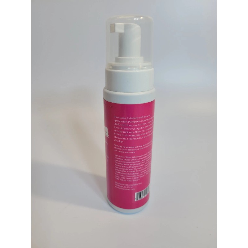 GLOW PRO TANS PRO TANS PROFESSIONAL GRADE SUNLESS TANNING MOUSSE
