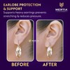 30 Pcs Earlobe Support Patch for Heavy Earrings – Clear