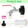 LINSOCLE IBC Tank Outlet Tap 3/4 Inch for 1000L Water