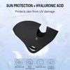 Sports Face Mask with Eye Protection, Breathable Comfort Fit, Navy