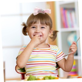 Baluue Sparkly Girls Hair Bows Crown Design Comfortable Alligator Clips for Toddlers and Teens for Daily Wear and Special Occasions Lightweight Hair Accessories