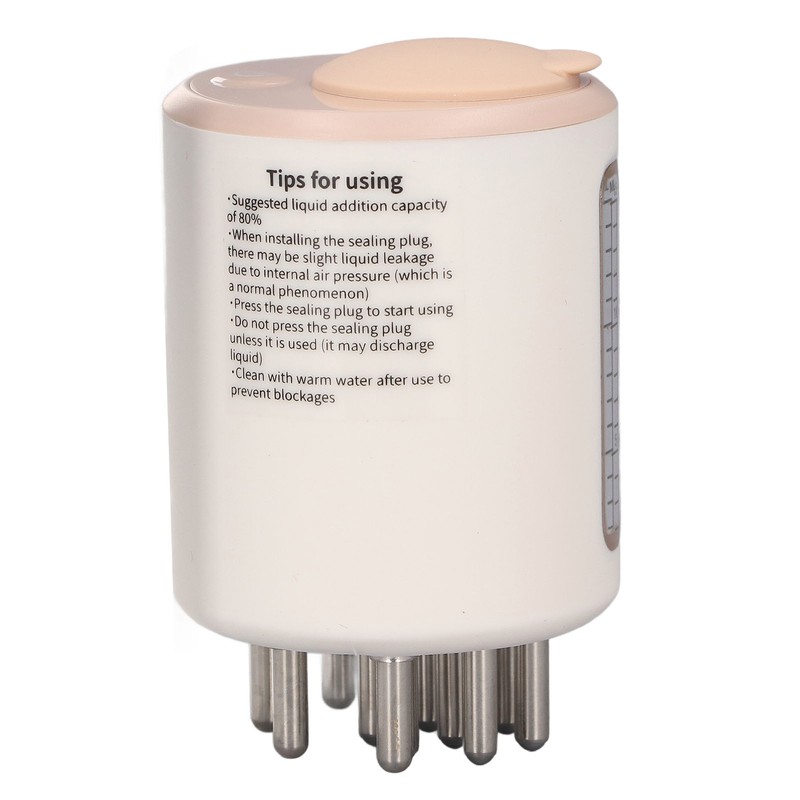 Electric Hair Massage Comb 15ml Capacity Vibration Scalp Applicator Comb