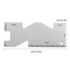 Metal Sewing Ruler Caliber Ruler Sewing Ruler Knitting Sewing Hem