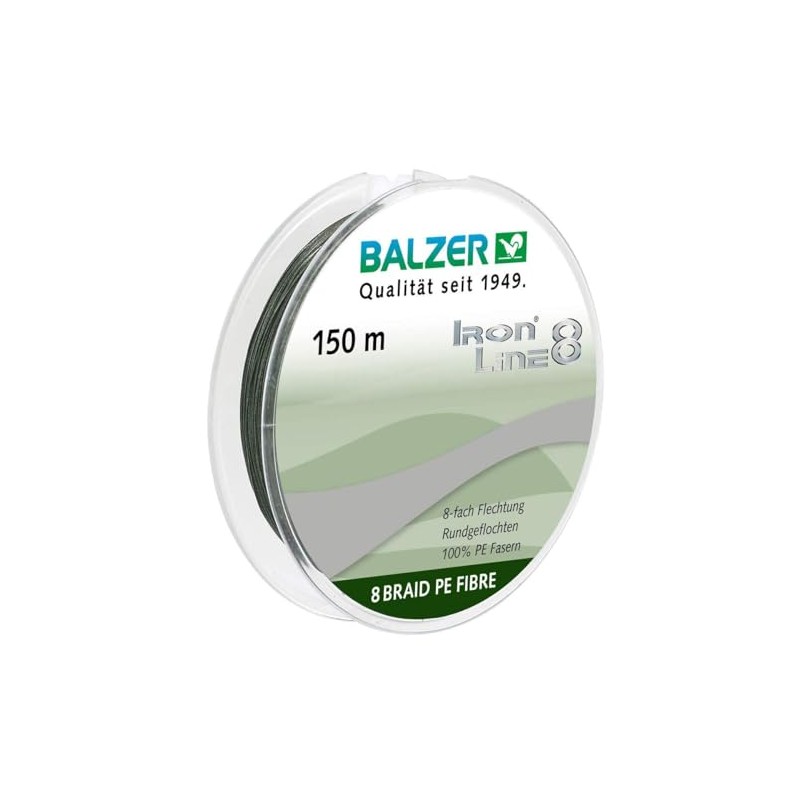 Balzer Iron Line 8-line Braided Fishing Line - Various Colours