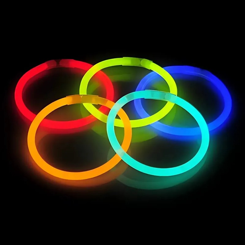 180 Pulsera Neon Cyalume Glow Colores Eventos Fiesta Colores Neon