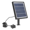 Solar Fountain Pump Multi Nozzles Efficient Small Landscape Floating Fountain