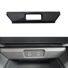 TLIFORT for Honda Accord 2023 2024 USB Port Cover Charger Socket Panel Cover Trim, ABS Carbon fiber