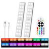 Under Cabinet Lighting with Remote, 15 Color RGB 4 Dynamic