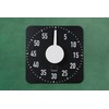 TimeTEX Blackboard Time Clock Automatic Magnetic 19 x 19 cm