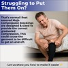 MOJO Men’s 20-30 mmHg Thigh High Medical Compression Stockings w/