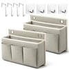 2 Pcs Wall Hanging Organizer Bag, Oxford Cloth Hanging Storage