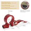 DAZISEN Bicycle Seat Tube Clip - Aluminium Alloy Ultralight Quick