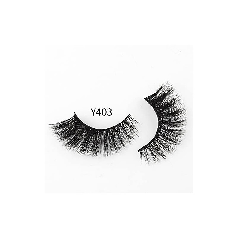 10 Pairs 3D Mink Eyelashes Dense Makeup Natural False Eyelashes