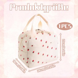 BbiuRer Cool Bag Small Lunch Bag Insulated Cool Bag Foldable Portable Lunch Box Portable Cooler Bag Lunch Bag Foldable Insulated Bag Picnic and Daily Use