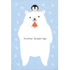 SG-02 Postcard (White Bear Eating Watermelon)