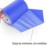 BOMEI PACK Wide Blue Painters Tape 6 Inches x 40