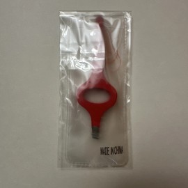 Chella Slanted Tip Tweezers 3.25" Medical Tool Accessory