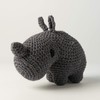 DIY Crochet Kit Rhino Dex Eco Barbante Lava
