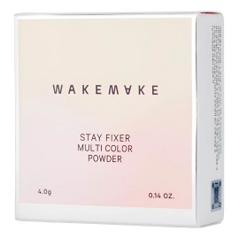 Wake Make Polvo Multi Color Stay Fixer Iluminador 10grs